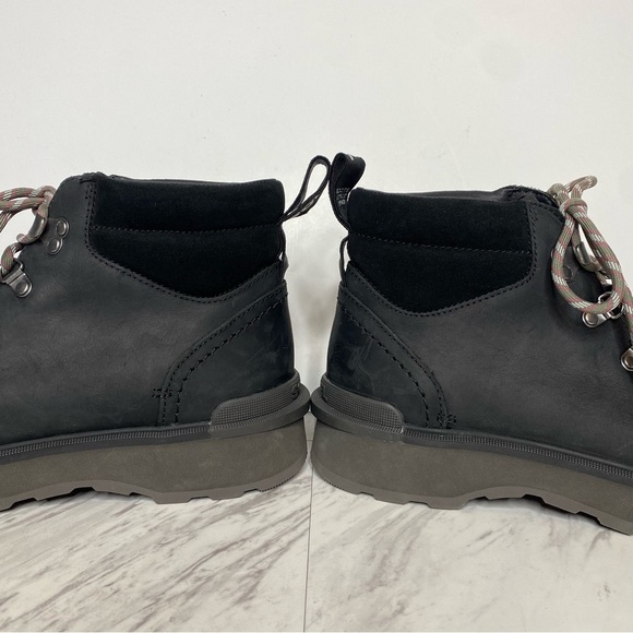 New! Sorel Hi Line Hiker Black Lace Up Boot 10 - Picture 8 of 14